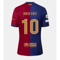 Maglie da calcio Barcelona Ansu Fati #10 Prima Maglia 2024-25 Manica Corta